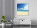  Beach - Framed Canvas 