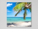  Tropic Beach - Framed Canvas 