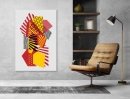  Abstract Arts Vertical Canvas 
