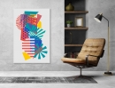  Abstract Arts Vertical Canvas 