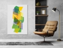  Abstract Arts Vertical Canvas 