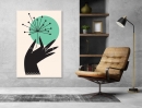 Abstract Arts Vertical Canvas 