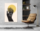  Abstract Arts Vertical Canvas 