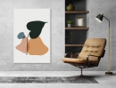  Abstract Arts Vertical Canvas 
