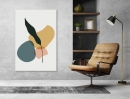  Abstract Arts Vertical Canvas 