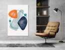  Abstract Arts Vertical Canvas 