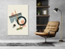  Abstract Arts Vertical Canvas 