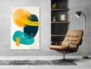  Abstract Arts Vertical Canvas 