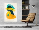  Abstract Arts Vertical Canvas 