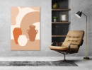  Abstract Arts Vertical Canvas 