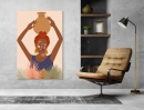  Abstract Arts Vertical Canvas 