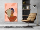  Abstract Arts Vertical Canvas 