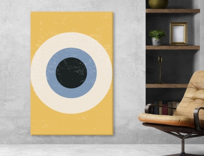 Abstract Arts Vertical Canvas 