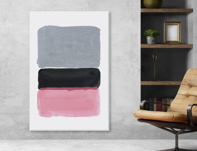 Abstract Arts Vertical Canvas 