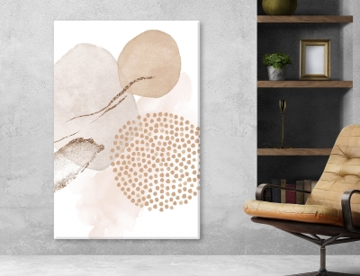Abstract Arts Vertical Canvas 
