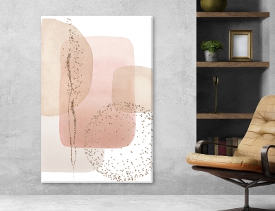 Abstract Arts Vertical Canvas 
