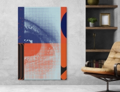 Abstract Arts Vertical Canvas 