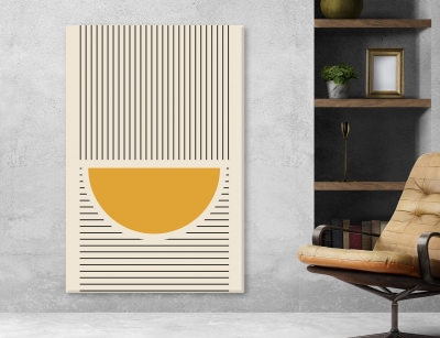 Abstract Arts Vertical Canvas 