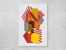  Abstract Arts Vertical Canvas 
