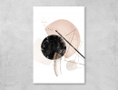  Abstract Arts Vertical Canvas 