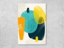  Abstract Arts Vertical Canvas 